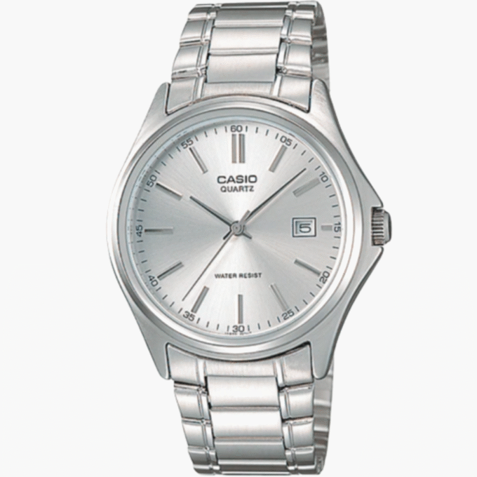 Montre Homme Casio - MTP-1183A-7ADF - Bracelet en acier inoxydable gris - Verre minéral - Affichage analogique