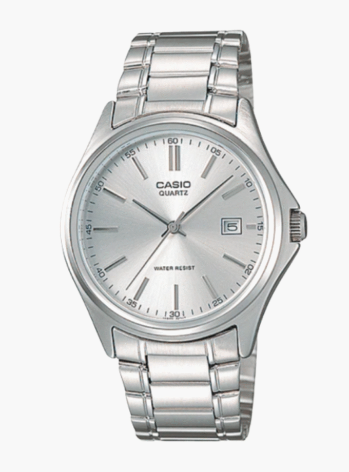 Montre Homme Casio - MTP-1183A-7ADF - Bracelet en acier inoxydable gris - Verre minéral - Affichage analogique