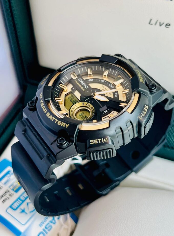 montre homme casio aeq 110bw 9avdf