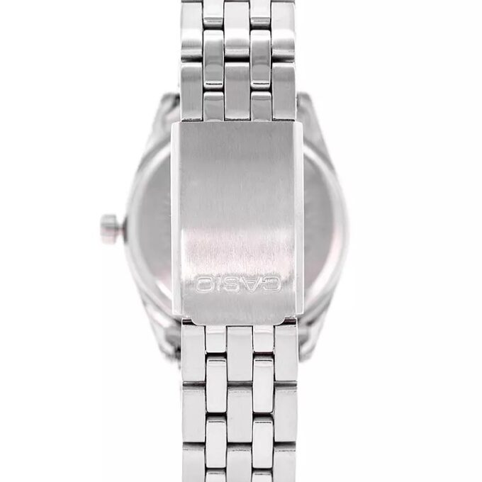 Montre Casio Homme - Bracelet Gris En Acier Inoxydable - Résistante À L'Eau - 12 Mois De Garantie - Mtp-1335D-1A2Vdf