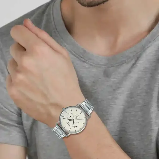 Montre Homme Casio - MTP-E320D-9EVDF - Bracelet en cuir marron - Résistant à l'eau