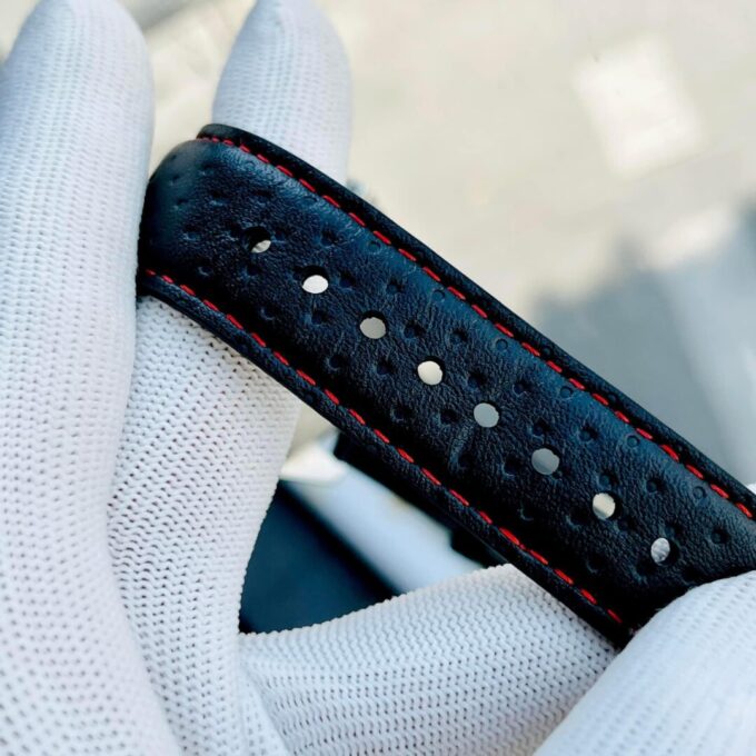 Montre Casio Homme - Bracelet Noir En Cuir Véritable - Résistante À L'Eau - 12 Mois De Garantie - Efv-550L-1Avudf