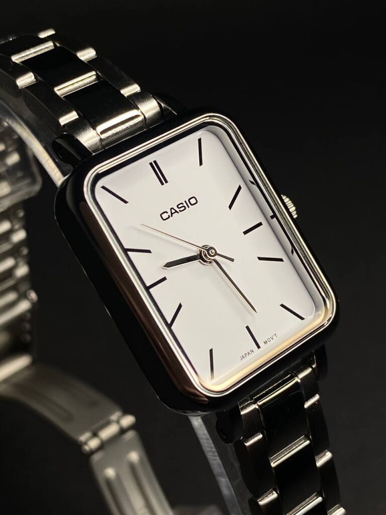 aiwatch_LTP-V009D-7EUDF - Casio Montre Femme - LTP-V009D-7EUDF - Bracelet en acier inoxydable - Résistant à l'eau