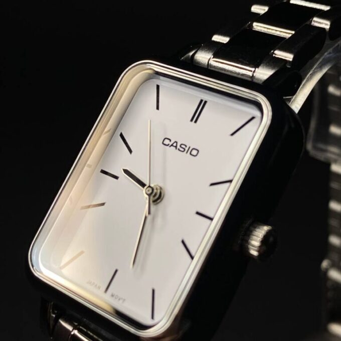 Casio Montre Femme - LTP-V009D-7EUDF - Bracelet en acier inoxydable - Résistant à l'eau