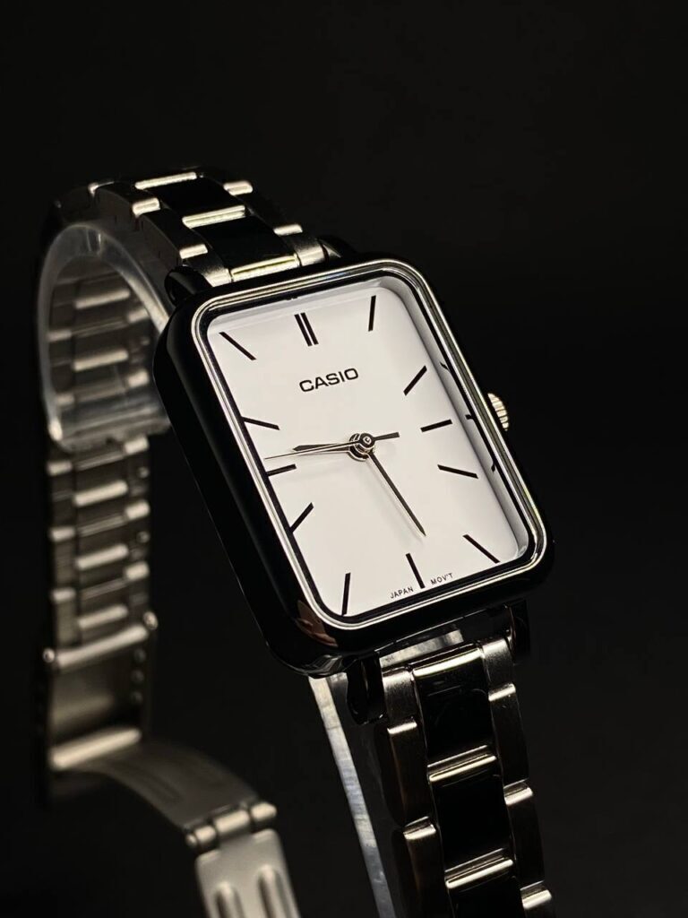 aiwatch_LTP-V009D-7EUDF - Casio Montre Femme - LTP-V009D-7EUDF - Bracelet en acier inoxydable - Résistant à l'eau