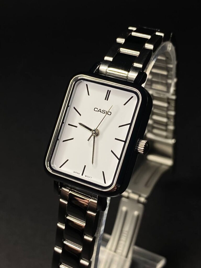 aiwatch_LTP-V009D-7EUDF - Casio Montre Femme - LTP-V009D-7EUDF - Bracelet en acier inoxydable - Résistant à l'eau