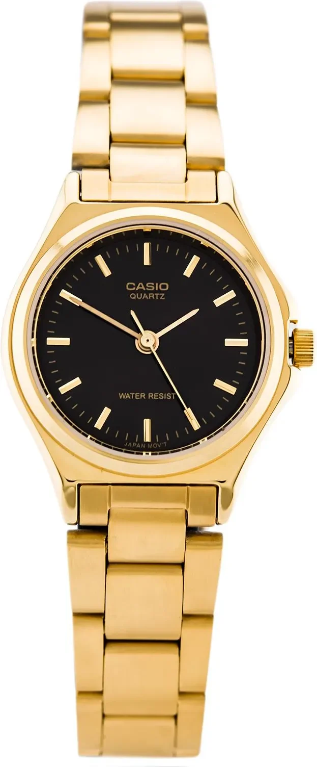 aiwatch_LTP-1130N-1ARDF - Montre Casio Femme - Bracelet Gris En Acier Inoxydable - Résistante À L'Eau - 12 Mois De Garantie - Ltp-1130N-1Ardf