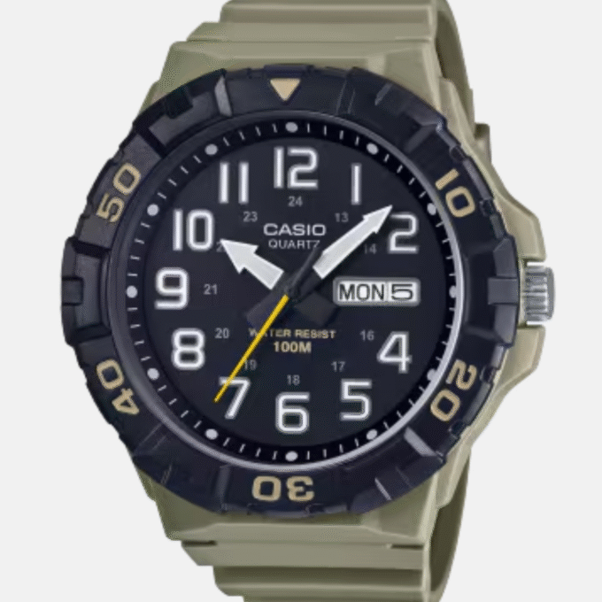 Montre Jeunesse Casio - MRW-210H-5AVDF - Bracelet en Résine - Affichage analogique - Résistant à l'eau