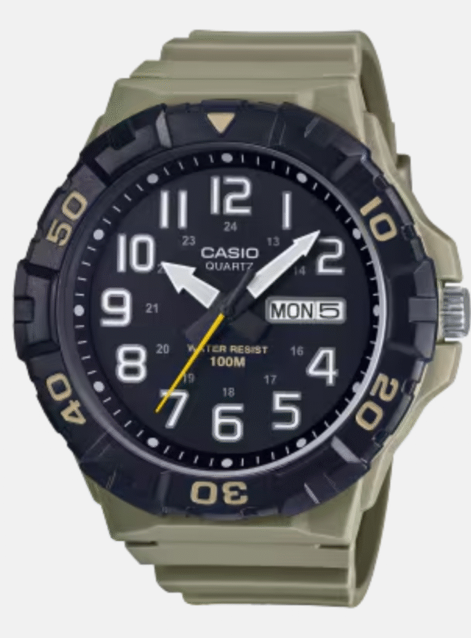 Montre Jeunesse Casio - MRW-210H-5AVDF - Bracelet en Résine - Affichage analogique - Résistant à l'eau