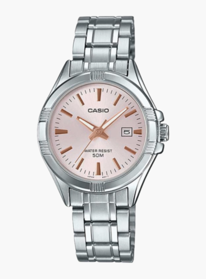 Casio Montre Femme - LTP-1308D-4AVDF - Bracelet en acier inoxydable - Résistant à l'eau