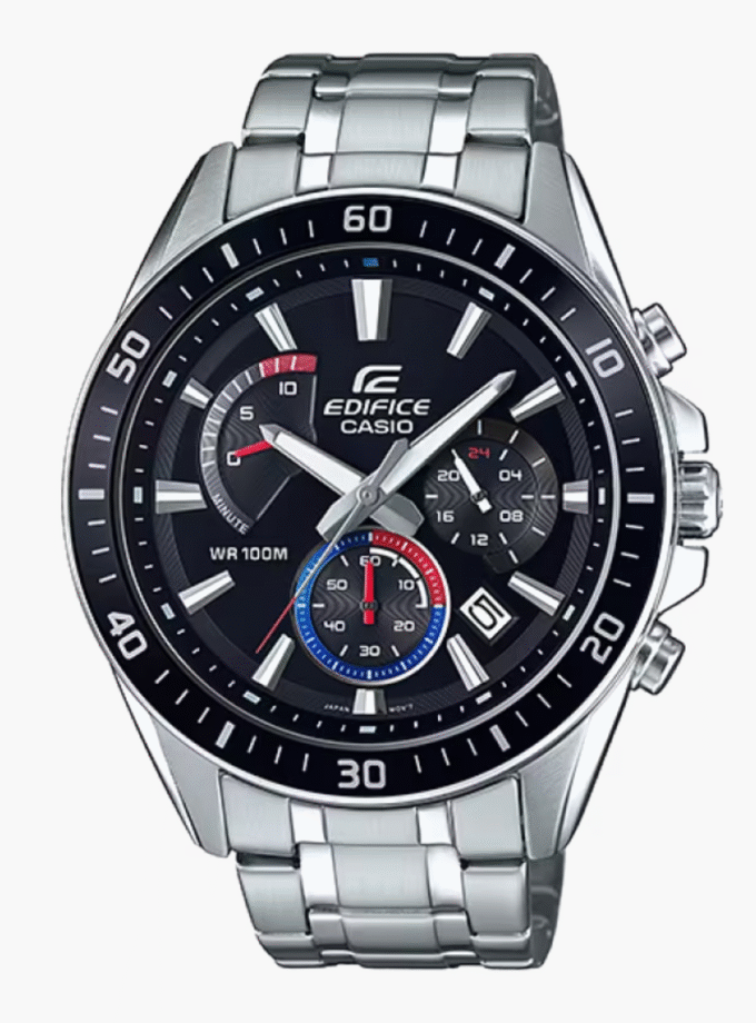 Montre Homme Casio Edifice EFR-552D-1A3VUDF - Bracelet en acier inoxydable - Résistant à l'eau