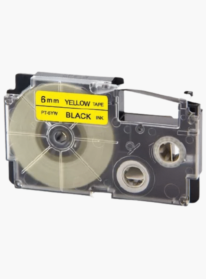 Cartouche Cassette à Ruban - 6mm - XR-6YW