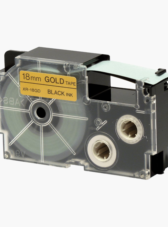 Cartouche Cassette à Ruban - 18mm - XR-18GD