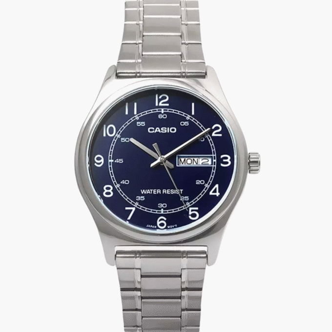 Montre Homme Casio Collection - Bracelet Acier Inoxydable - Mtp-V006D-2Budf