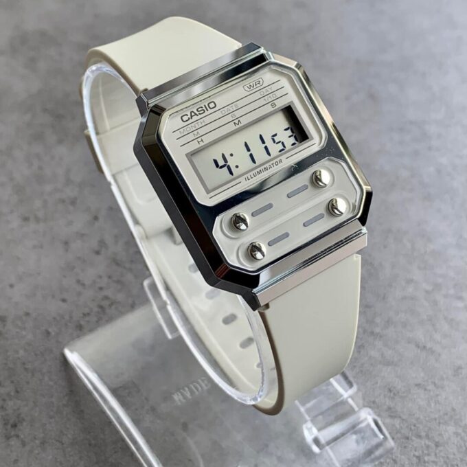 aiwatch_A100WEF-8ADF - Montre Homme Casio Vintage - A100WEF-8ADF - Bracelet en Résine - Résistant à l'eau