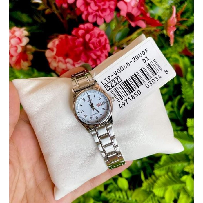 Montre Femme Casio - LTP-V006D-2BUDF - Bracelet en acier inoxydable - Résistant à l'eau – Image 4