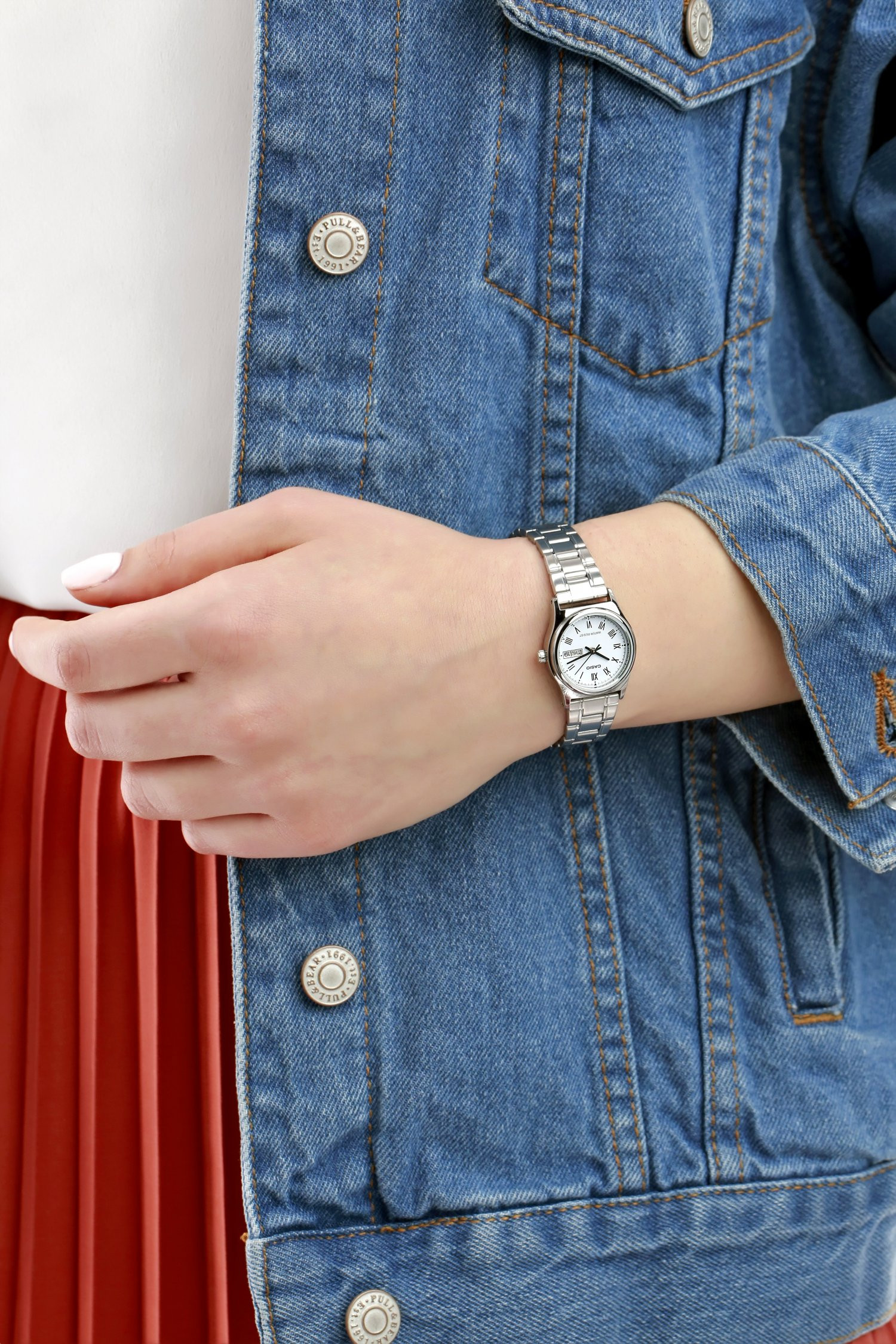 Montre Femme Casio - LTP-V006D-2BUDF - Bracelet en acier inoxydable - Résistant à l'eau – Image 3