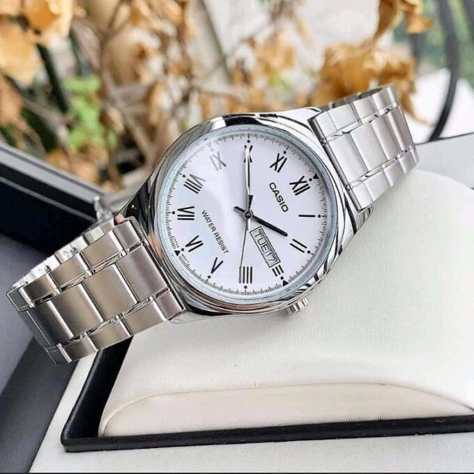 Montre Homme Casio - MTP-V006D-7BUDF - Bracelet en acier Inoxydable - Résistant à l'eau