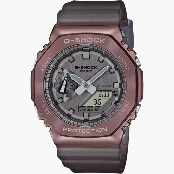 Montre Homme Casio G-SHOCK - GM-2100MF-5ADR - Bracelet en Résine - Résistant à l'eau