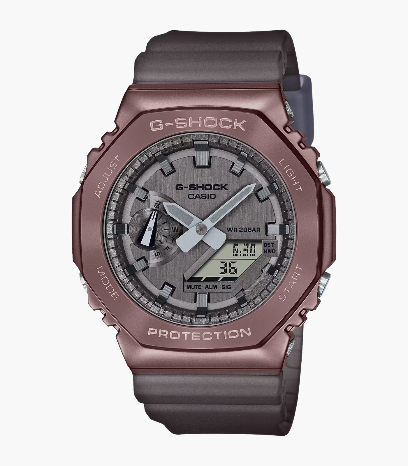 Montre Homme Casio G-SHOCK - GM-2100MF-5ADR - Bracelet en Résine - Résistant à l'eau