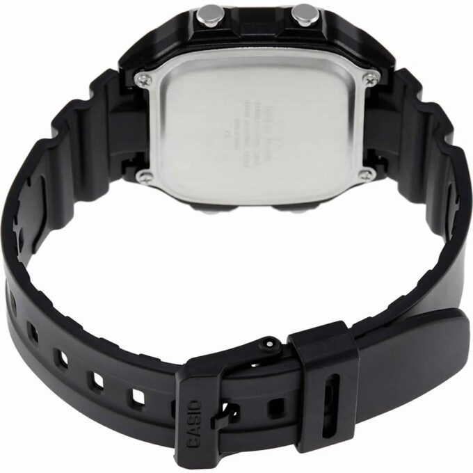 Montre Homme Casio - AE-1200WH-1AVDF - Bracelet en résine noir - Affichage numérique - Résistant à l'eau