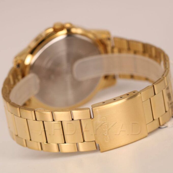 Montre Homme Casio - MTP-VD300G-9EUDF - Chronographe - Bracelet en acier inoxydable or - Résistant à l'eau