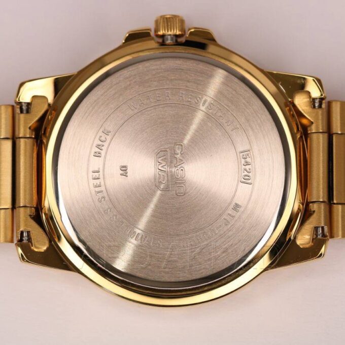 Montre Homme Casio - MTP-VD300G-9EUDF - Chronographe - Bracelet en acier inoxydable or - Résistant à l'eau