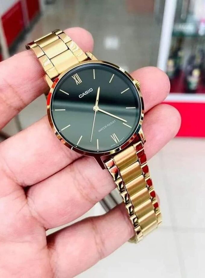 aiwatch_LTP-VT01G-1BUDF - Montre Femme Casio - LTP-VT01G-1BUDF - Bracelet en acier inoxydable or - Affichage analogique - Résistant à l'eau