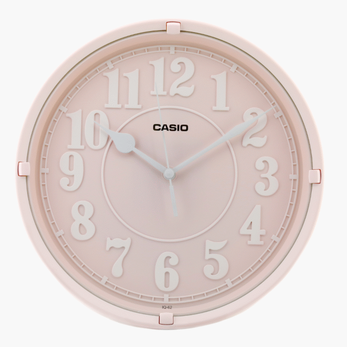 Horloges Murale Casio - IQ-62-4DF - Affichage analogique