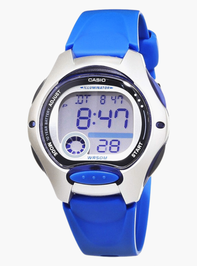 Montre Jeunesse Casio - LW-200-2AVDF - Bracelet en Résine bleu - Affichage numérique - Résistance à l'eau