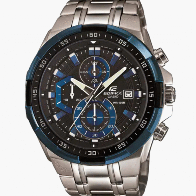 Montre Homme Casio Edifice - EFR-539D-1A2VUDF - Bracelet en acier inoxydable - Chronographe - Affichage analogique - Résistant à l'eau