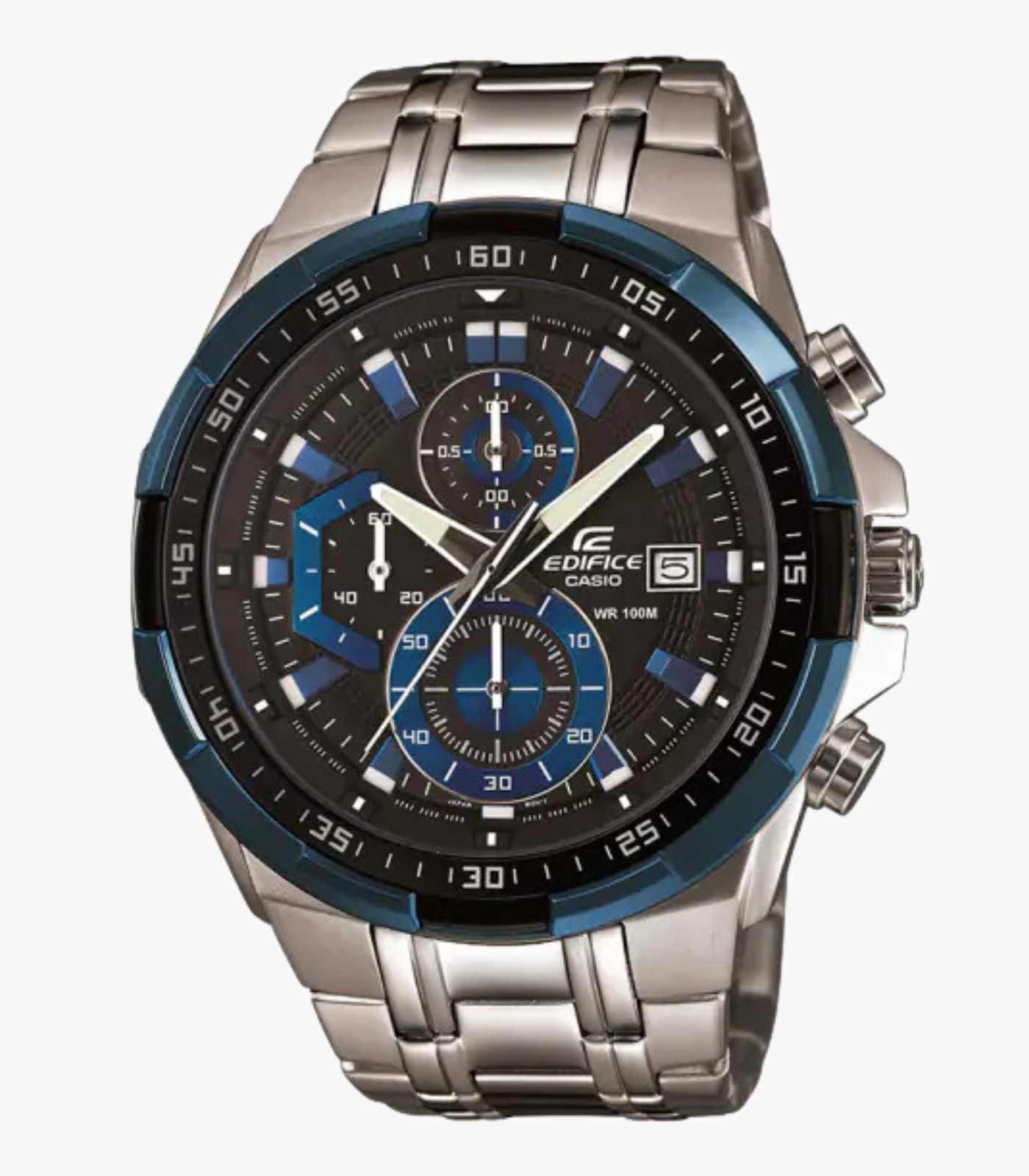 Montre Homme Casio Edifice - EFR-539D-1A2VUDF - Bracelet en acier inoxydable - Chronographe - Affichage analogique - Résistant à l'eau