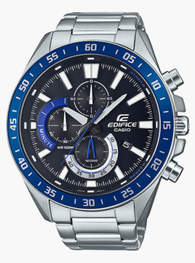Montre Homme Casio Edifice - EFV-620D-1A2VUDF - Bracelet en acier inoxydable - Chronographe - Affichage analogique - Résistant à l'eau