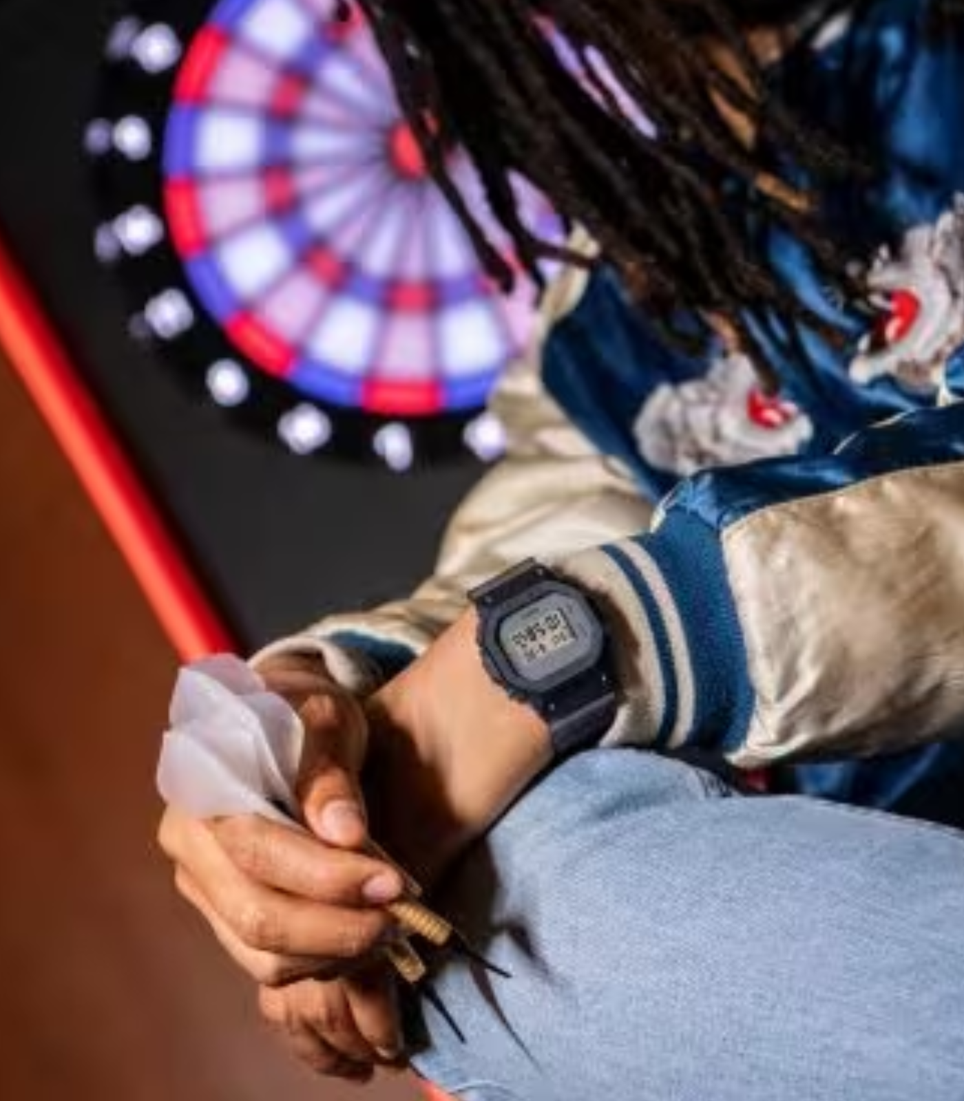 Montre Homme Casio G-Shock - GM-5600MF-2DR - Bracelet en résine noir - Affichage Numérique - Résistant à l'eau – Image 5