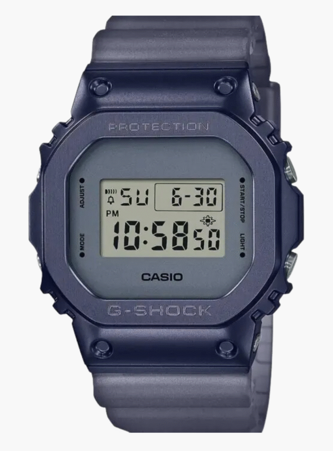 Montre Homme Casio G-Shock - GM-5600MF-2DR - Bracelet en résine noir - Affichage Numérique - Résistant à l'eau