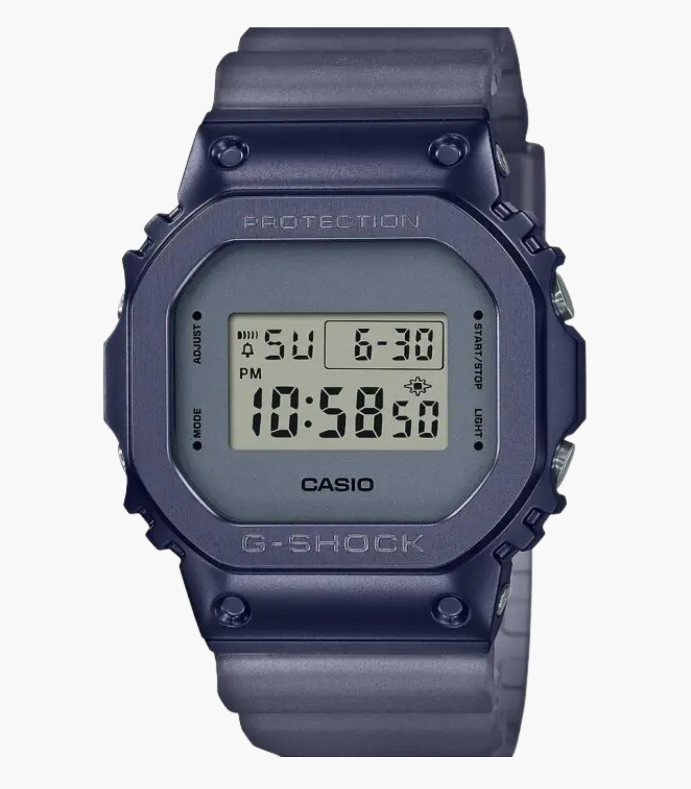 Montre Homme Casio G-Shock - GM-5600MF-2DR - Bracelet en résine noir - Affichage Numérique - Résistant à l'eau