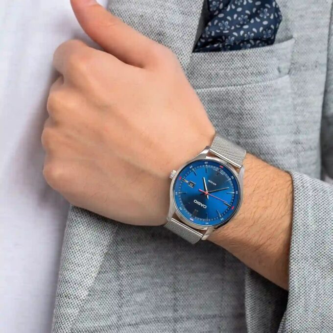 aiwatch_MTP-E710M-2AVDF - Montre Homme Casio - MTP-E710M-2AVDF - Bracelet en acier inoxydable - Affichage analogique - Résistant à l'eau