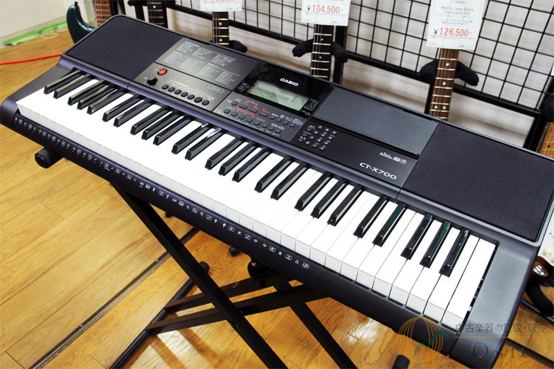 Casio CT-X700 avec 61 Touches à Frappe Dynamique, 600 sons & 195 Rythmes d'accompagnement, Noir – Image 3