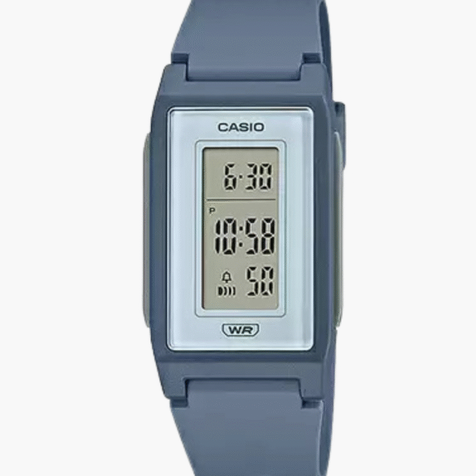 Montre Casio numérique à cadran noir unisexe-LF-10WH-2DF - Bracelet en Résine - Affichage Numérique - Résistant à l'eau