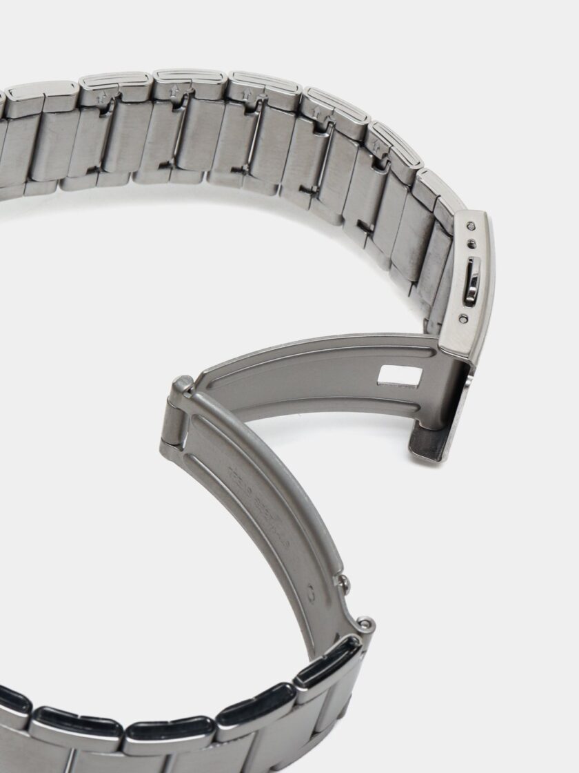montre homme casio mtp b200d 7edf bracelet en acier inoxydable affichage analogique numérique résistant à l'eau