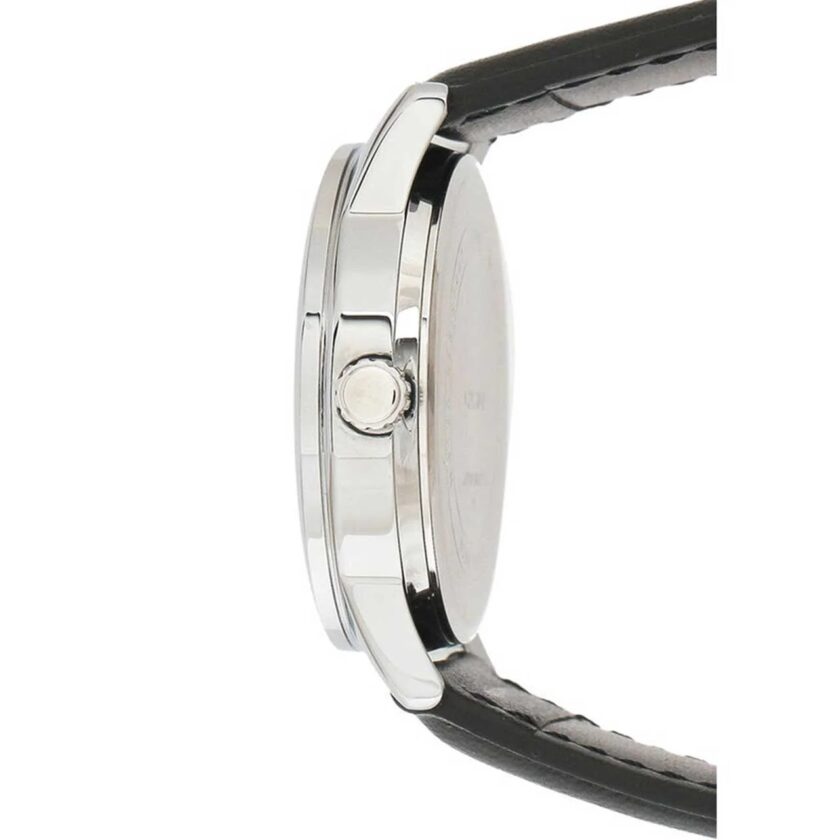 montre homme casio mtp v002l 1b3udf bracelet en cuir noir affichage analogique résistant à l'eau