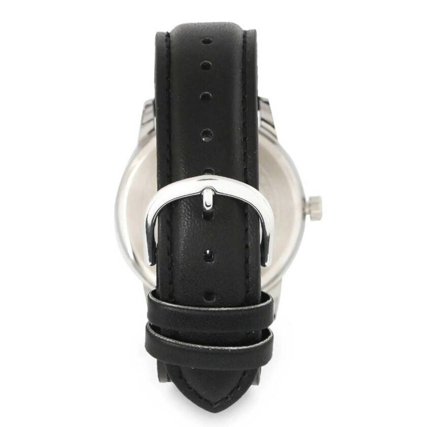 montre homme casio mtp v002l 1b3udf bracelet en cuir noir affichage analogique résistant à l'eau