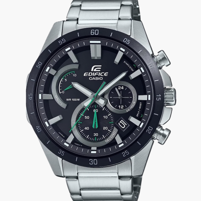 Montre Homme Casio Edifice - EFR-573DB-1AVUDF - Bracelet en Acier Inoxydable - Affichage analogique - Résistant à l'eau
