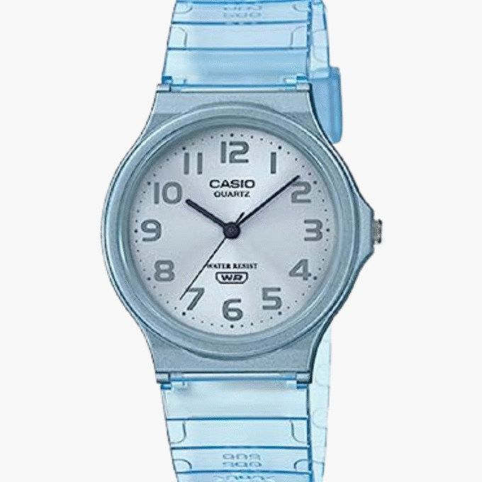 Montre Jeunesse Casio - MQ-24S-2BDF - Bracelet en résine Bleu - Affichage analogique - Résistant à l'eau