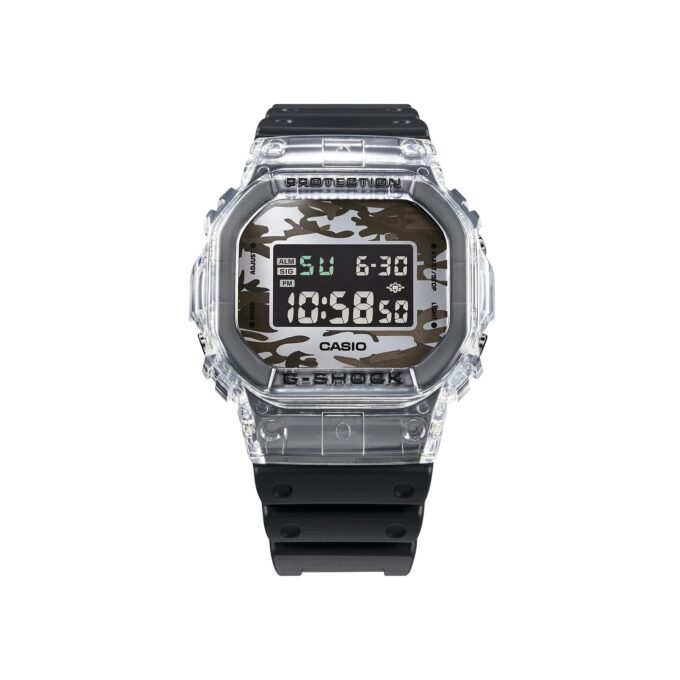 Montre Homme Casio G-Shock - DW-5600SKC-1DR - Bracelet en Résine Noir - Affichage Numérique - Résistant à l'eau