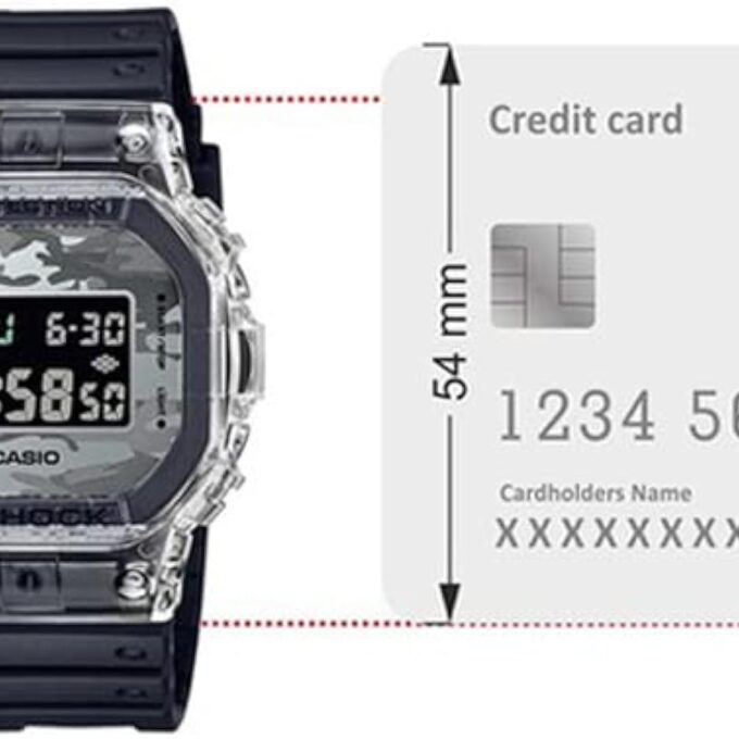 Montre Homme Casio G-Shock - DW-5600SKC-1DR - Bracelet en Résine Noir - Affichage Numérique - Résistant à l'eau