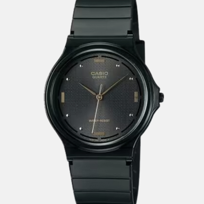 Montre Jeunesse Casio - MQ-76-1ALDF - Bracelet en Résine Noir - Affichage analogique - Résistant à l'eau