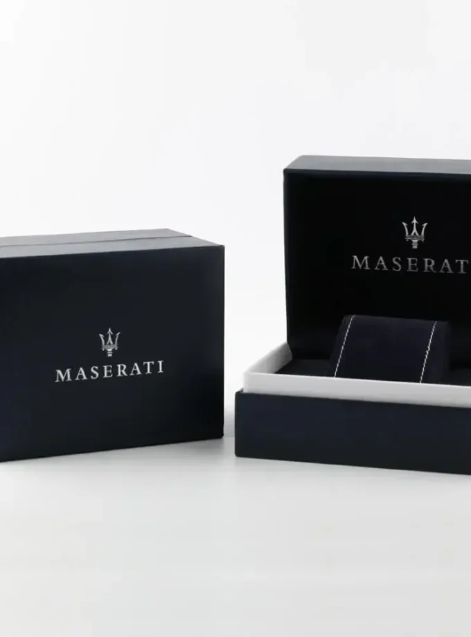 Montre Homme Maserati EPOCA AUTOMATIQUE – R8823118011 – Bracelet  Bicolor en Acier Inoxydable – Revêtement en CRISTAL DE SAPHIR- RESISTANCE A L’EAU 10 ATM