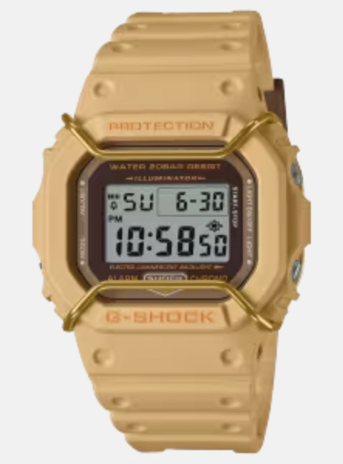 Montre Homme Casio G-Shock - DW-5600PT-5DR - Bracelet en résine - Affichage numérique - Résistant à l'eau