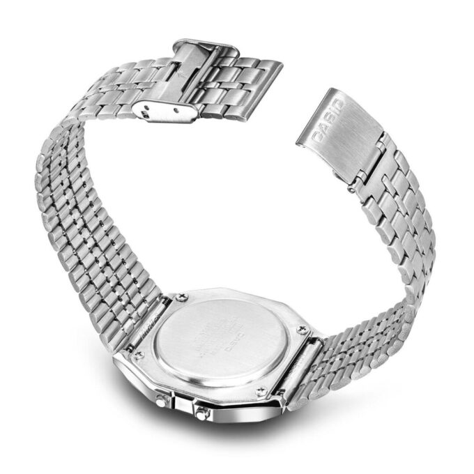 Montre Casio Vintage - A159WA-N1DF - Bracelet en Acier Inoxydable - Affichage Numérique - Résistant à l'eau